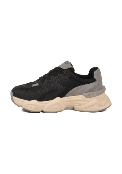 United Colors of Benetton Siyah Memory Foam Kadın Spor Ayakkabı Bn-11121 G