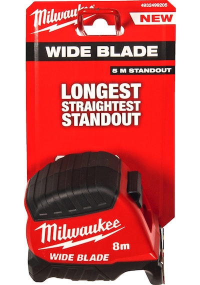 Milwaukee Şerit Metre Geniş Bıçak Gen2 8m/35mm 4932499205 8 M