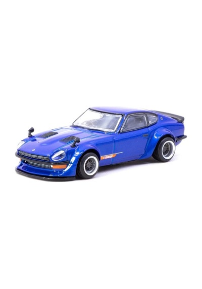 Mey İthalat 1/64 Nissan Fairlady Z S30 Widebody Blue - Designed By Jon Sibal
