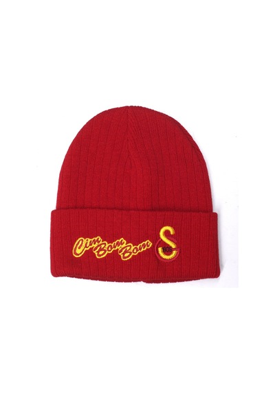 Galatasaray Lisanslı Çift Kat Örgü Unisex Bere