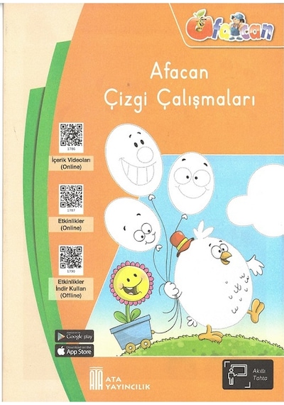 1. Sınıf Okula Hazırlık Çizgi Çalışmaları-Harf Defteri