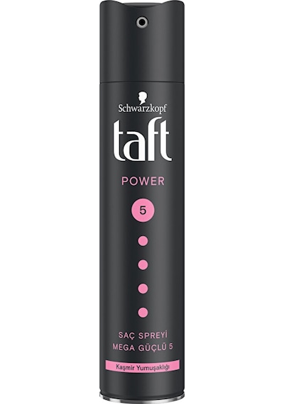 4 Adet Taft Saç Spreyi No 5 Power Kaşmir Dokunuşu 250 Ml