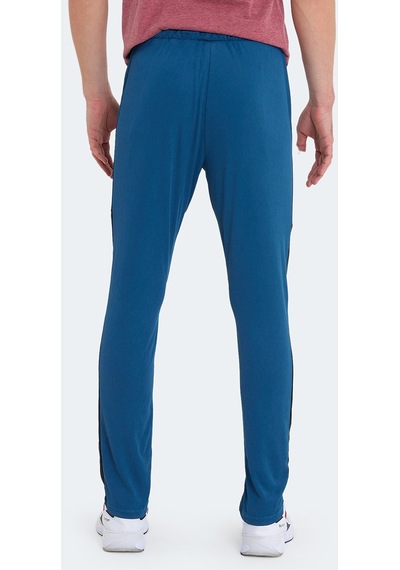 Slazenger OXFORD I Erkek Fermuar Cepli Petrol Eşofman Altı