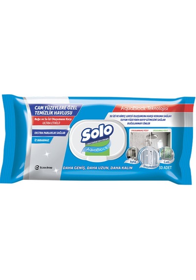 Solo Yüzey Temizlik Havlusu Aquablock 30'lu Diğer