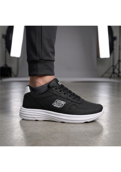 Wanderfull Secon Erkek Sneaker Siyah Ayakkabı 40-45 1091 Sıyah