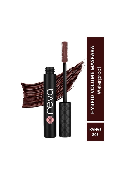 Lexroo Hacim Veren Hibrit Maskara - Hybrid Volume Mascara Brown - No: 803 - Vegan & Temiz Içerik