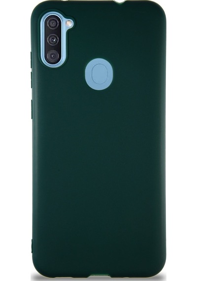 Samsung Galaxy M11 Kilif Soft Premier Renkli Silikon Kapak 490227886