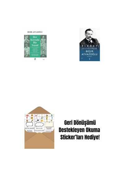 Her Kuyuda Bir Yusuf + Fikret Ciltli + Okuma Sticker'ları