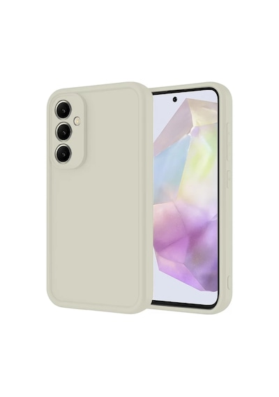 Newface Samsung Galaxy A17 5g Viera Silikon - Krem