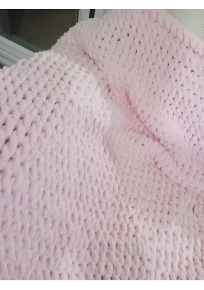 Kız Bebek - Çocuk Puffy Battaniye Pembe