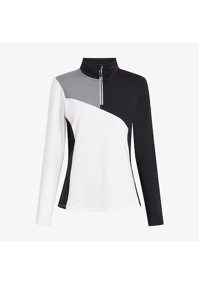McKinley Mc Kinley Dolly Iı Half Zip Uzun Kollu Kadın Beyaz Üst 429052 Beyaz