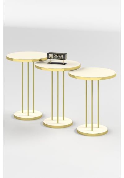 Zigon Sehpa Terra Gold Krem
