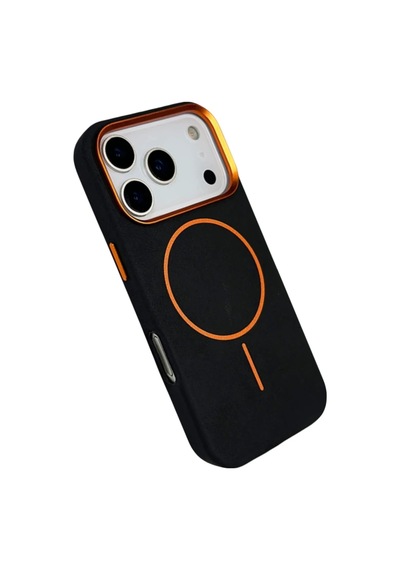 Joko Apple İphone 18 Pro/17 Pro Luno Deri Magsafe Kapak - Siyah