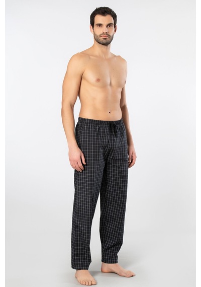 Cacharel Erkek Dokuma Pijama Tek Alt 2240/siyah 2 Çok Renkli