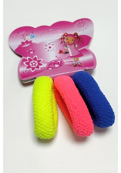 3 Adet Kalın Havlu Toka 3 Cm Pembe