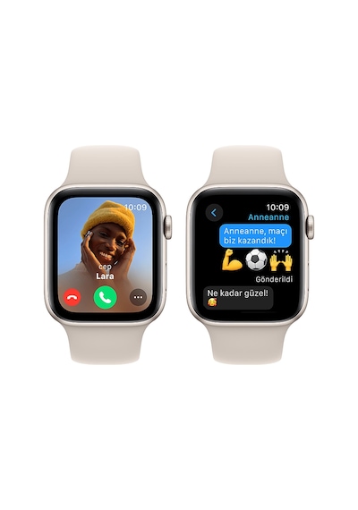 Apple Watch SE 3 GPS + Cellular 44 MM Alüminyum Kasa S/M Akıllı Saat (Apple Türkiye Garantili)