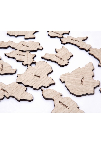 Doğal Türkiye Haritası Puzzle
