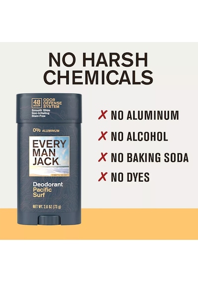 Every Man Jack Pacific Surf Alüminyumsuz Stick Deodorant 73gr