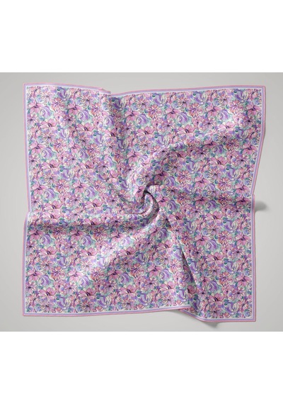 Silk Home Twill İpek Eşarp 11477-40 Ekru, Lila, Leylak, Pembe, Somon, Yeşil