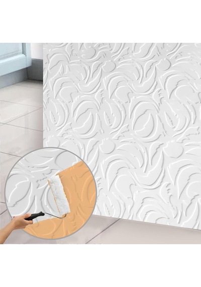 3d Duvar Paneli Boyanabilir Dekota 60x120 Cm/modern Desenli 7'li Paket-5 M²