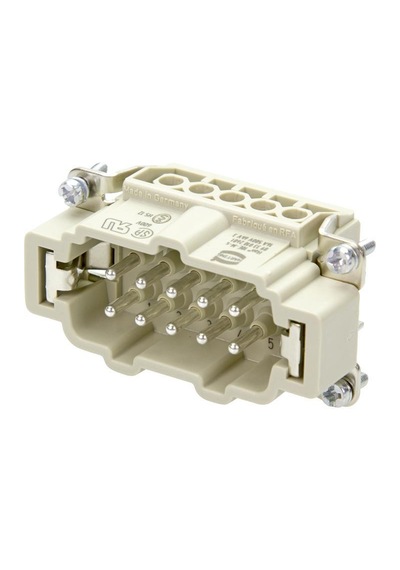 Hartıng 09330102601 Han 10E-STI-S Erkek Insert Konnektör Endüstriyel Tip | 10 Pin Endüstriyel Soket