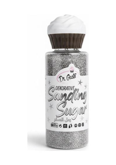 Gümüş Sanding Şeker 100 Gr Pasta, Kurabiye Ve Tatlı Süsleme Şekeri