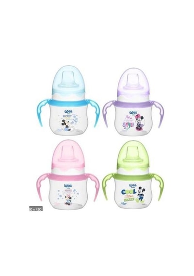Wee Baby Disney Kulplu Alıştırma Bardağı 125 ML Tekli Kod 187 Çok Renkli
