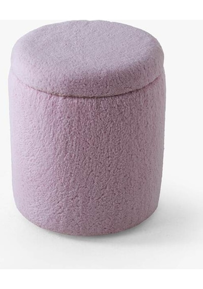 Teddy Sandıklı Puff Pembe