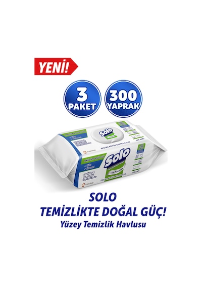 Temizlikte Doğal Güç Okaliptus&çam Esintisi Yüzey Temizlik Havlusu 3'lü 300 Yaprak Diğer