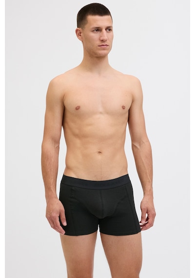 Jack & Jones Jacordınary Trunks 3 Pack Siyah Erkek Boxer 12275575 Colorist
