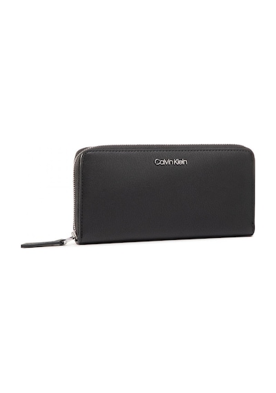 Black Kadın Calvin Klein Z/A Wallet Lg - Kadın Cüzdan K60K606698-Black Siyah