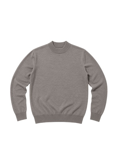 Battalmoda Erkek Büyük Beden Vizon Yarım Balıkçı Triko Kazak 3xl-4xl-5xl-6xl
