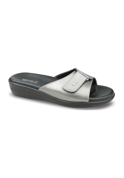 Ceyo 9863-2 Anatomik Comfort Taban Kadın Terlik Platin 36-40 Platin