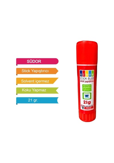 3 Adet Yapıştırıcı Südor Stick Glue 21 Gr