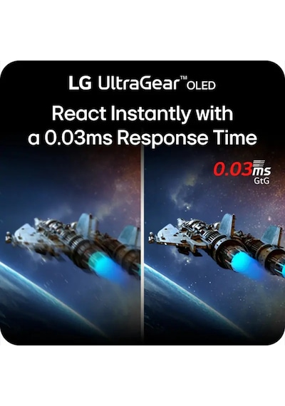 Lg Ultragear Oled Gx7 26.5" 27gx700a-b 280hz 0.03ms Gtg Qhd Oled Pivot Vesa Displayhdr True Black 500 Gaming Monitör