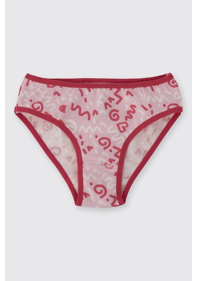 Panço Kız Çocuk 3'lü Slip Set Renkli