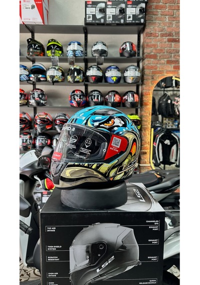 Rapıd 2 Neo Mavi-mor Kask Mavi Mor