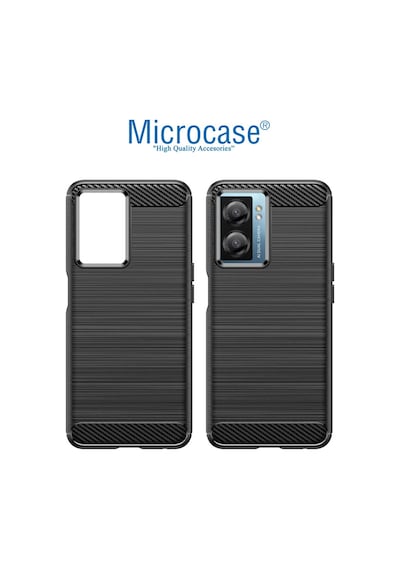 Microcase Oneplus Nord N20 Se Brushed Carbon Fiber Silikon Kilif 559448933