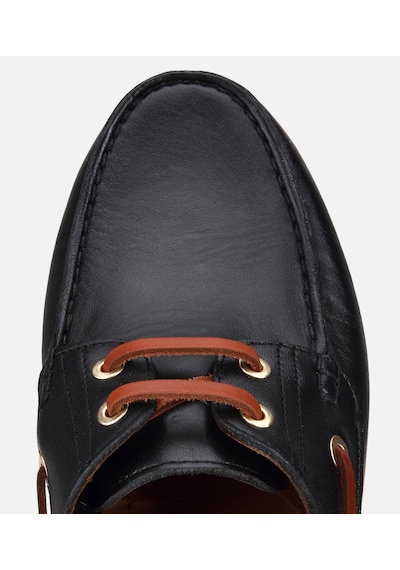 Hotiç Erkek Deri Siyah Bağcık Detaylı Günlük Loafer 02ayh319730a100 02ayh319730a100
