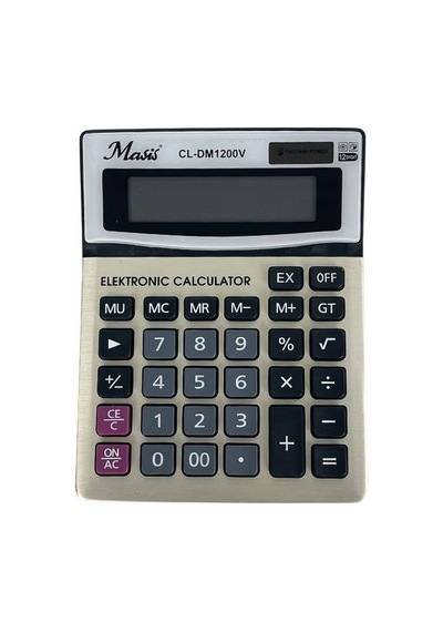 Masis Cl-dm1200v 12 Haneli Hesap Makinesi Çok Renkli