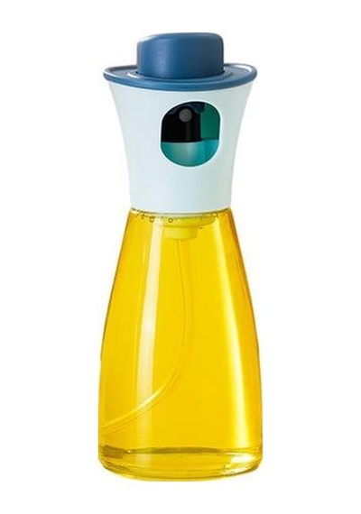 3b Trend 2 Adet 220 Ml Çok Amaçlı Zeytinyağı Soya Sosu Sirke Spreyli Cam Şişe Beyaz