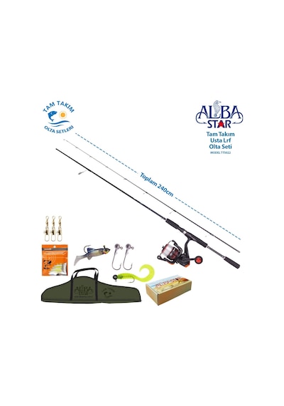 Albastar Tam Takım Usta Lrf Olta Seti Tts022 240Cm-Standart