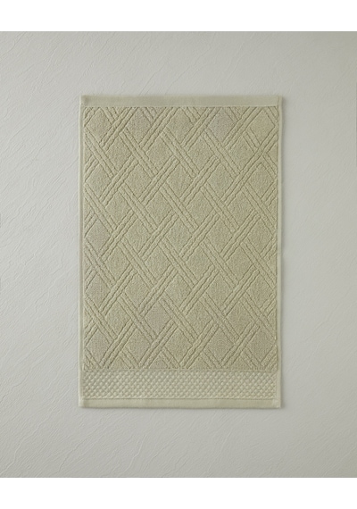 English Home Chic Diamond Pamuk El Havlusu 30x45 Cm Açık Yeşil Açık Yeşil