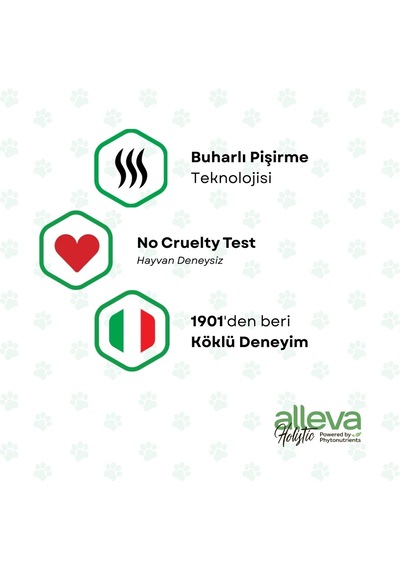 Alleva Holistik Tavuk & Ördek Tahılsız Yetişkin & Kısırlaştırılmış Kedi Maması 400 G