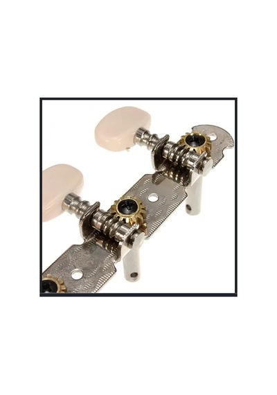 Maxtone Gm22S Akustik Gitar Kulağı Klasik 3+3 2.Ad.Set Akustik