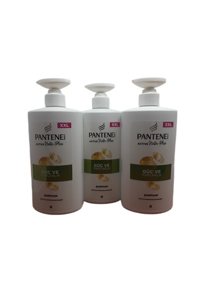 Active Nutri Plex Güç Ve Parlaklık 800 Ml Şampuan X 3 Adet