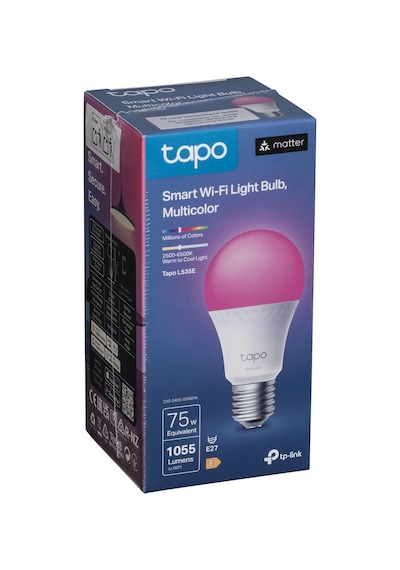 Tp-link L535e, Matter Wi-fi Led Akıllı Ampul, Çok Renkli, E27,75w 806 Amazon Alexa Ve Google Ho Diğer