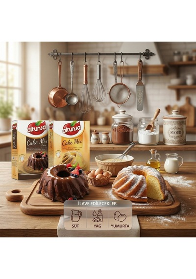 Altunsa 2 Li Kek Karışımı Seti 500 Gr