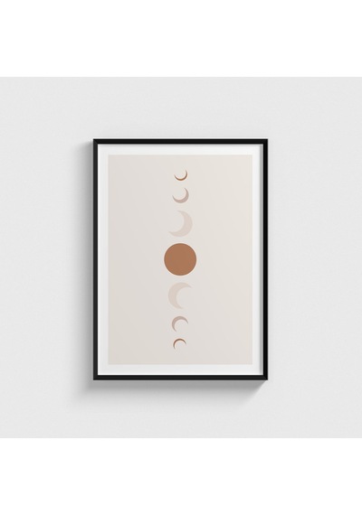 Geometrik Yuvarlaklar 2 Tablo Çerçeveli Poster Duvar Dekorasyonu Siyah Çerçeveli Tablo Siyah Çerçeveli Tablo Dn11d193sıyah