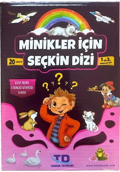 Tandem Yayınları Minikler İçin Seçkin Dizisi 20 Kitap 1.Sınıflar İçin + Değerlendirme Kitapçığı